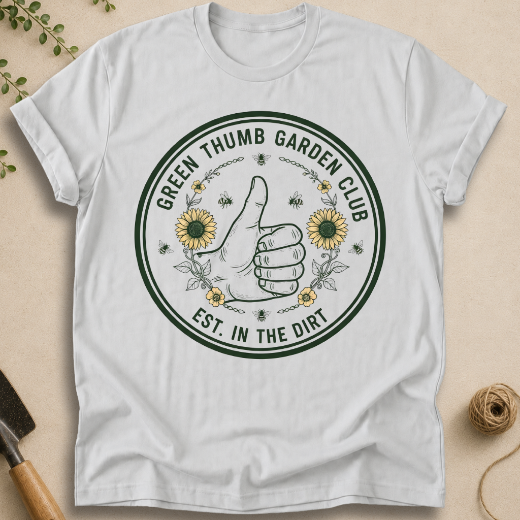 Green Thumb Garden Club T-Shirt