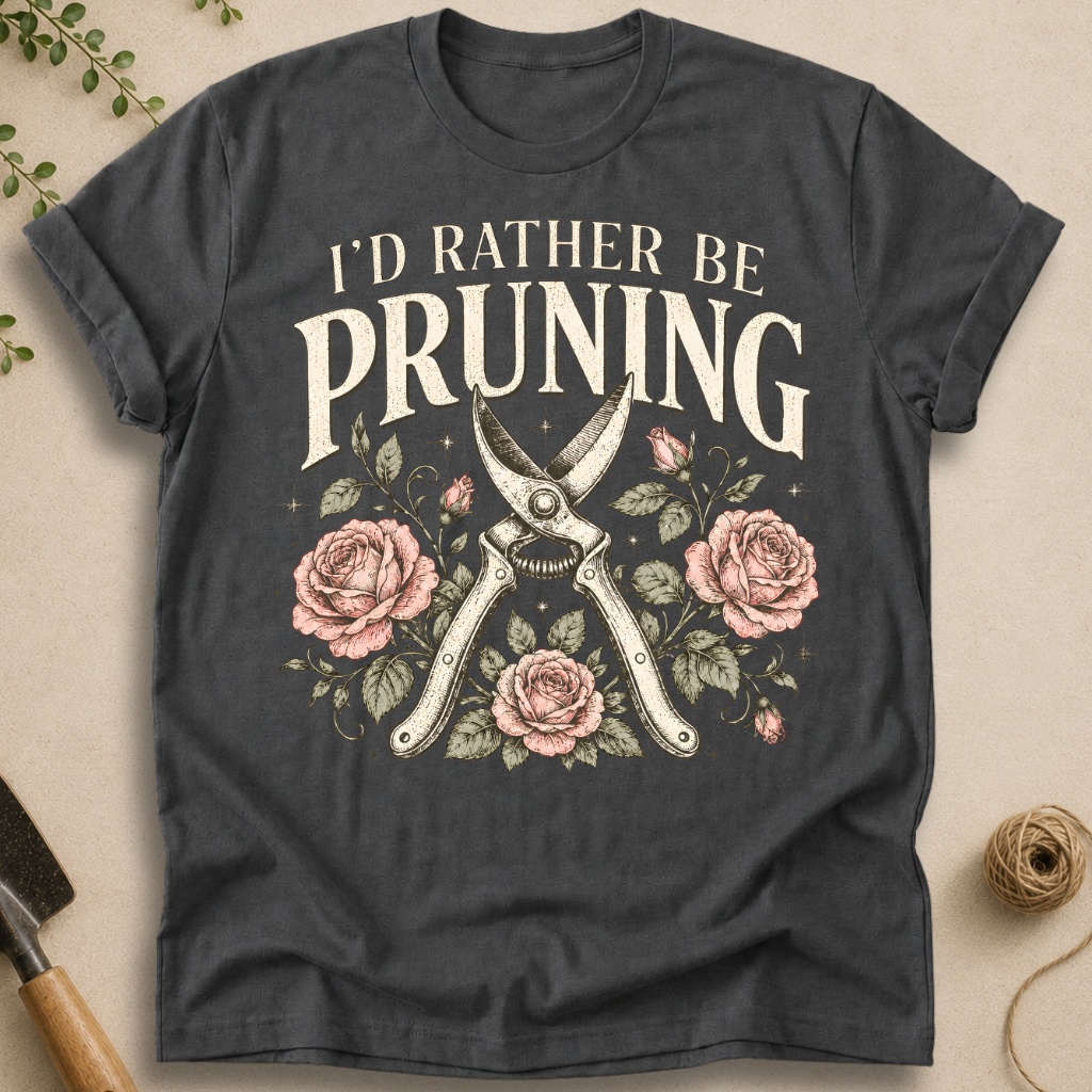 I'd Rather Be Pruning T-Shirt