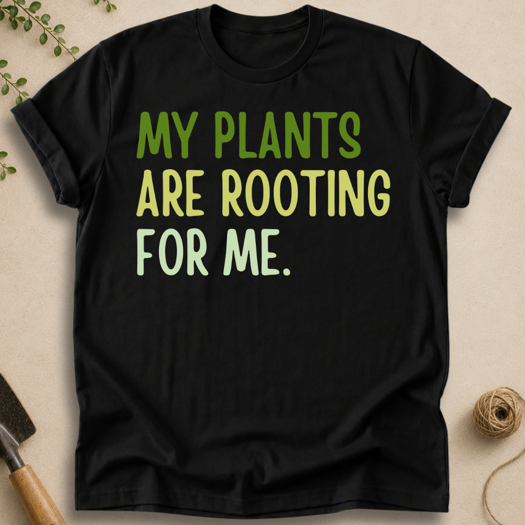 My Plants Are Rooting For Me T-Shirt