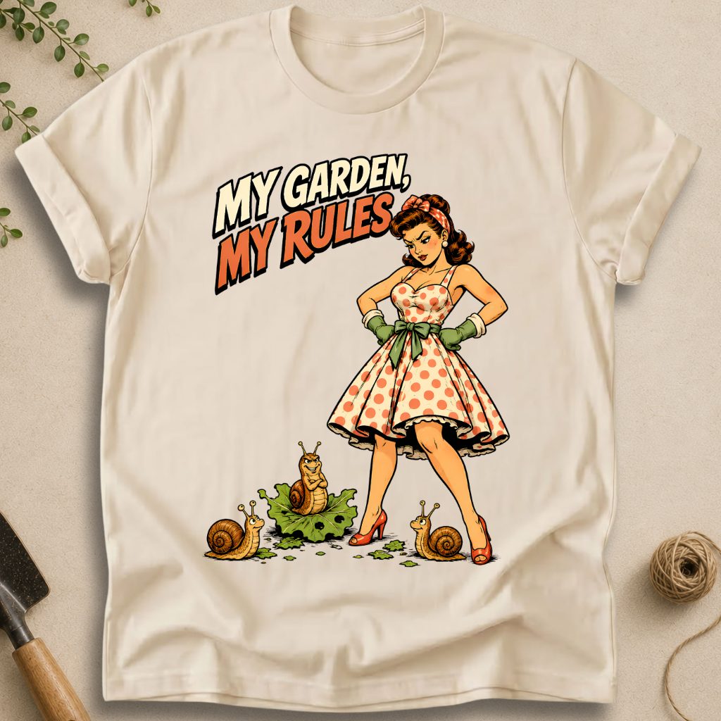 My Garden My Rules Snail T-Shirt