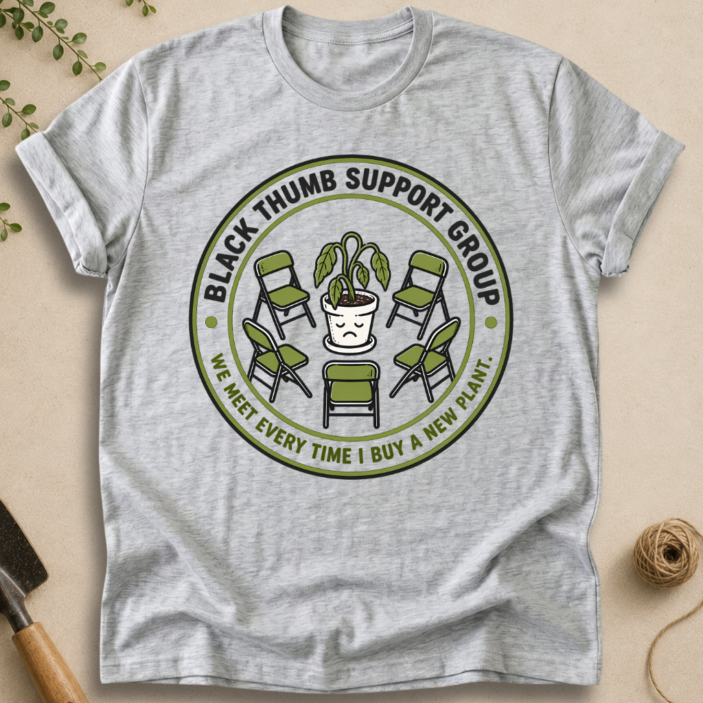 Black Thumb Support Group T-Shirt
