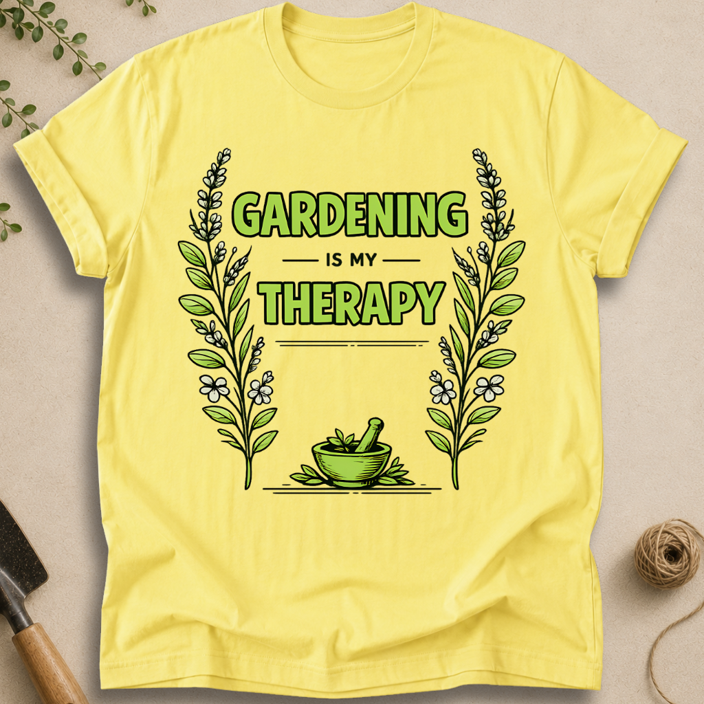 Gardening Is My Therapy T-Shirt