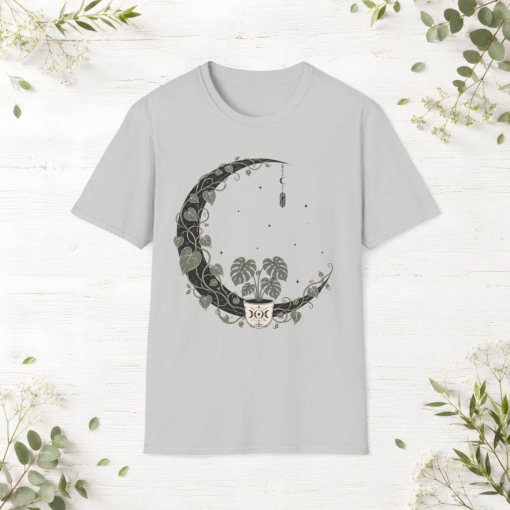 Mystic Monstera Moon T-Shirt