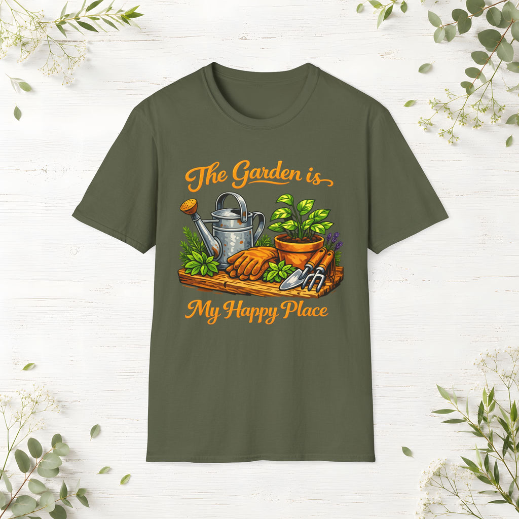 The Garden Is My Happy Place T-Shirt