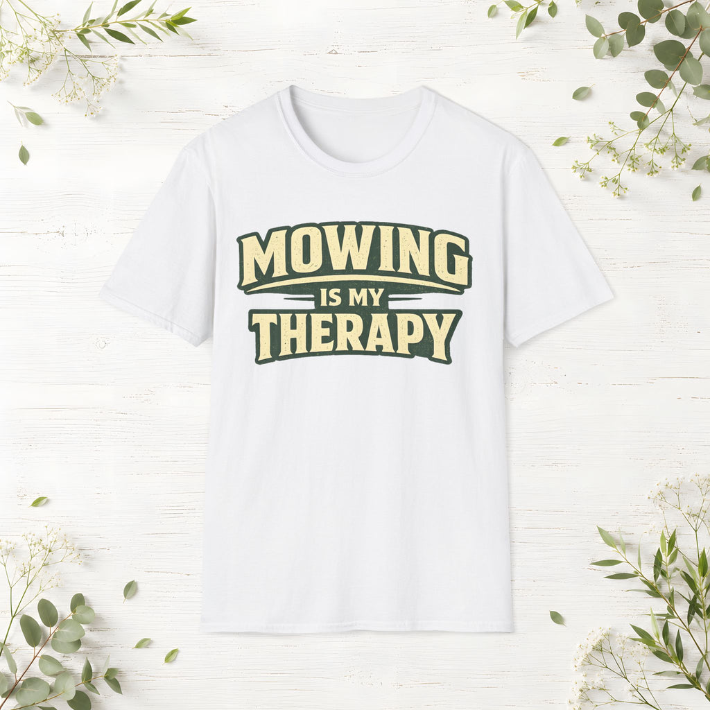 Mowing Is My Therapy T-Shirt
