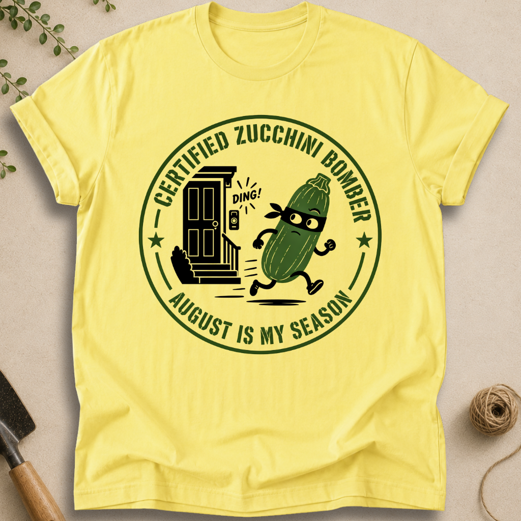 Certified Zucchini Bomber T-Shirt