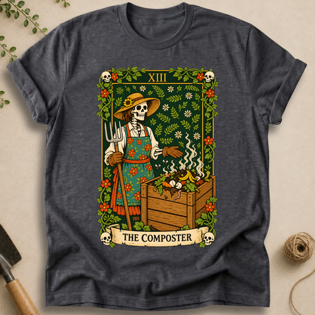 The Composter Tarot Card T-Shirt