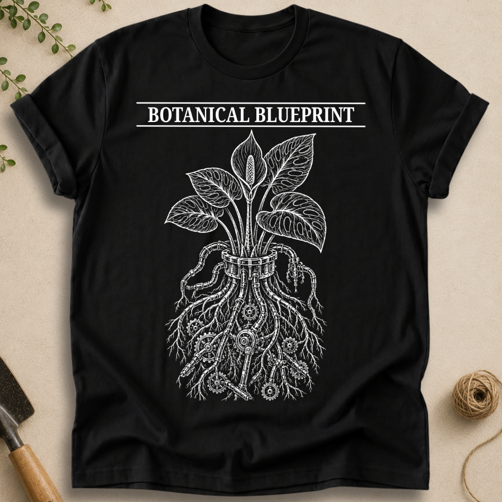 Botanical Blueprint T-Shirt