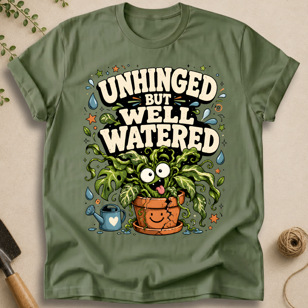 Unhinged But Well Watered T-Shirt