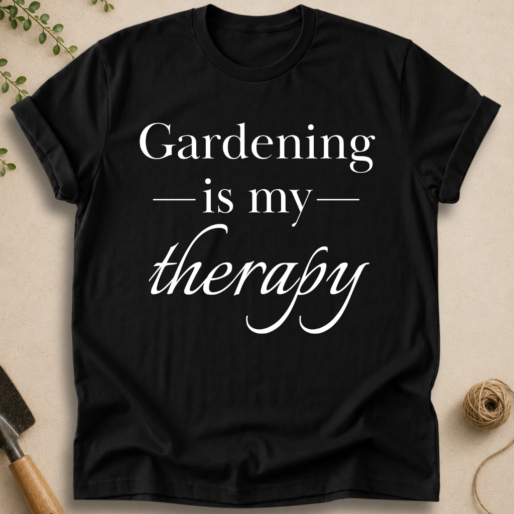 Gardening Is My Therapy T-Shirt