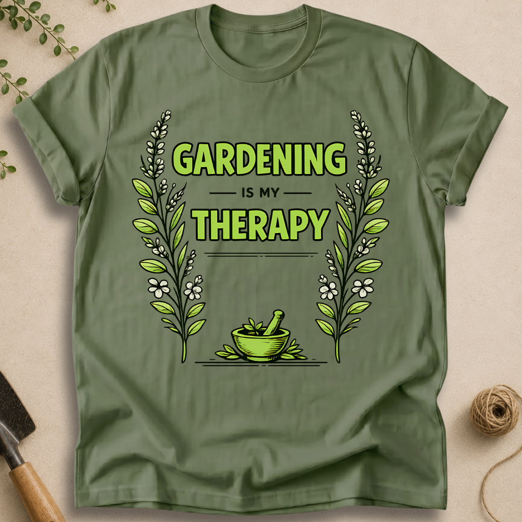 Gardening Is My Therapy T-Shirt