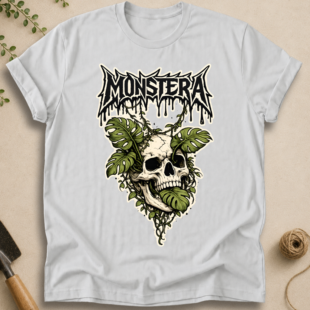 Monstera Skull T-Shirt
