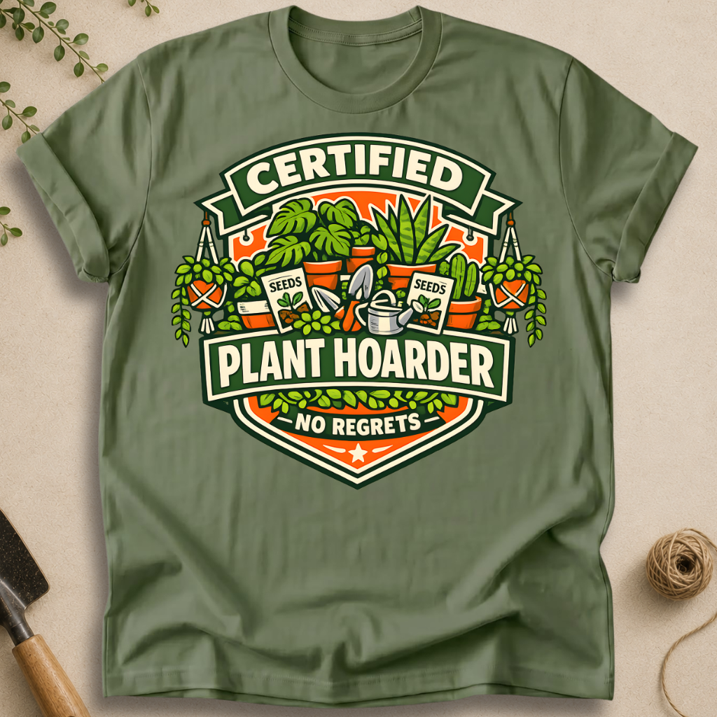 Certified Plant Hoarder T-Shirt