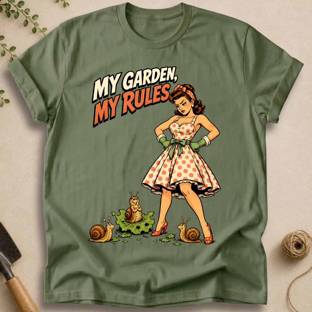 My Garden My Rules Snail T-Shirt