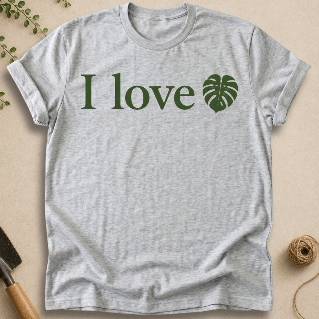 I Love Monstera T-Shirt
