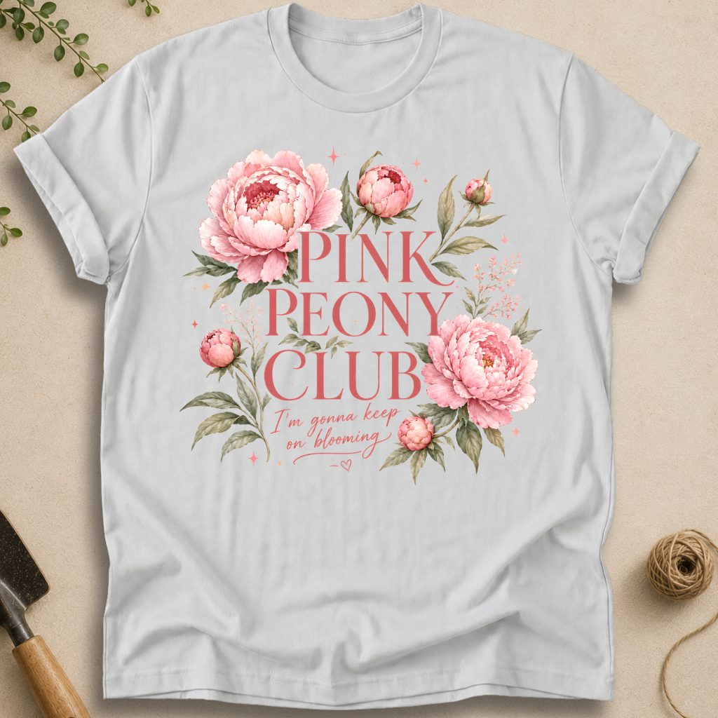 Pink Peony Club T-Shirt