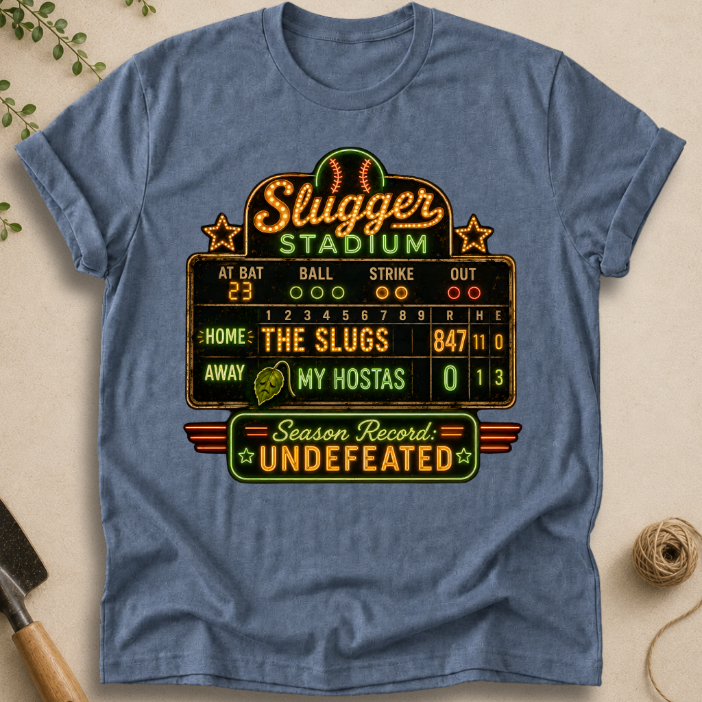 Slugs 1. Hostas 0. T-Shirt