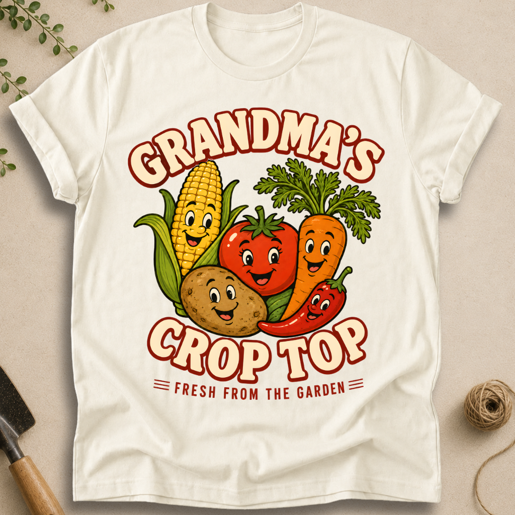 Grandma's Crop Top T-Shirt