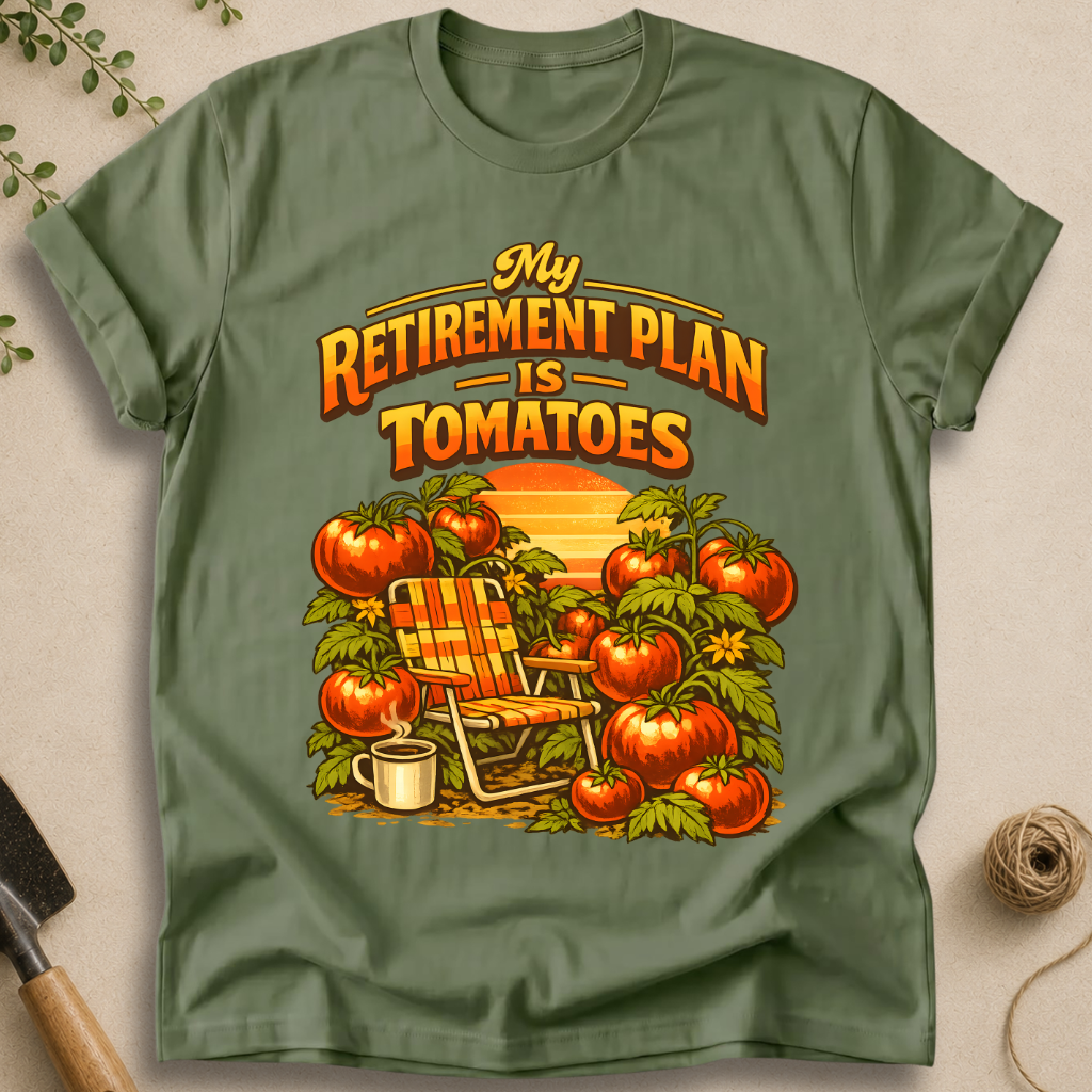 My Retirement Plan Is Tomatoes T-Shirt