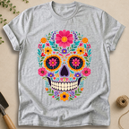 Floral Skull T-Shirt
