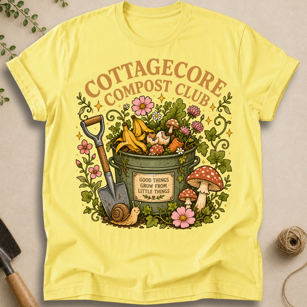 Cottagecore Compost Club T-Shirt
