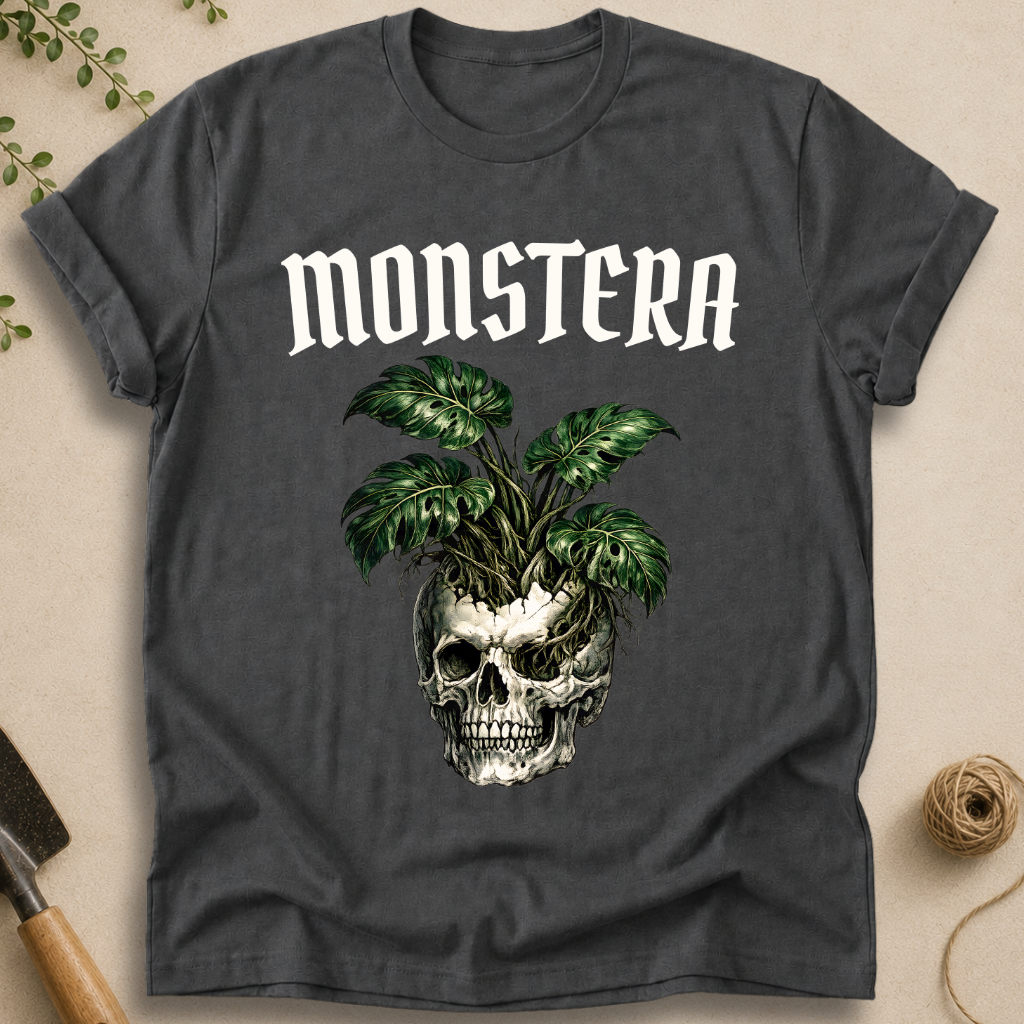 Monstera Skull T-Shirt