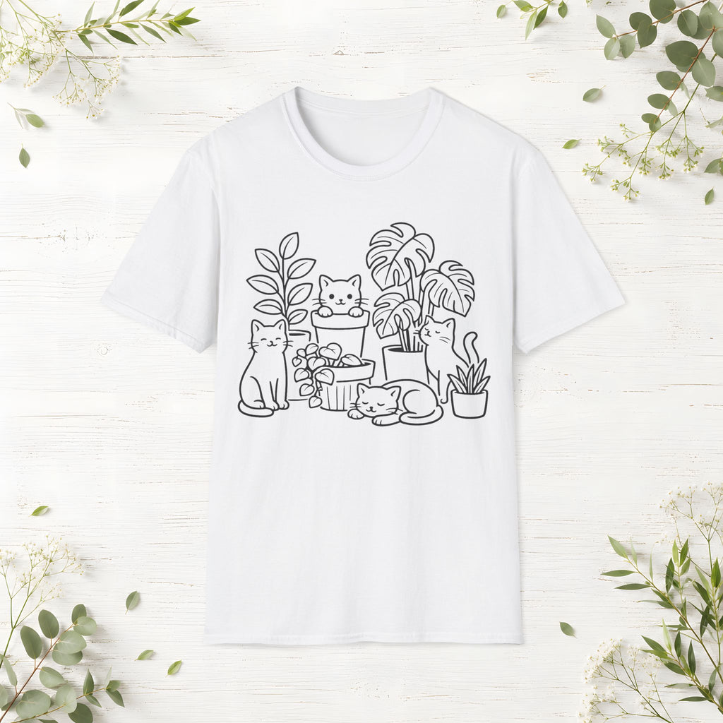 Cats and Plants T-Shirt