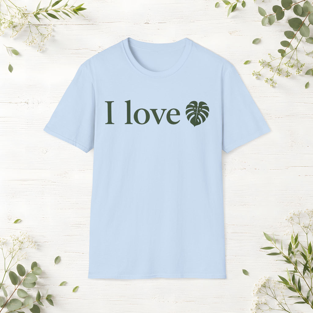 I Love Monstera T-Shirt