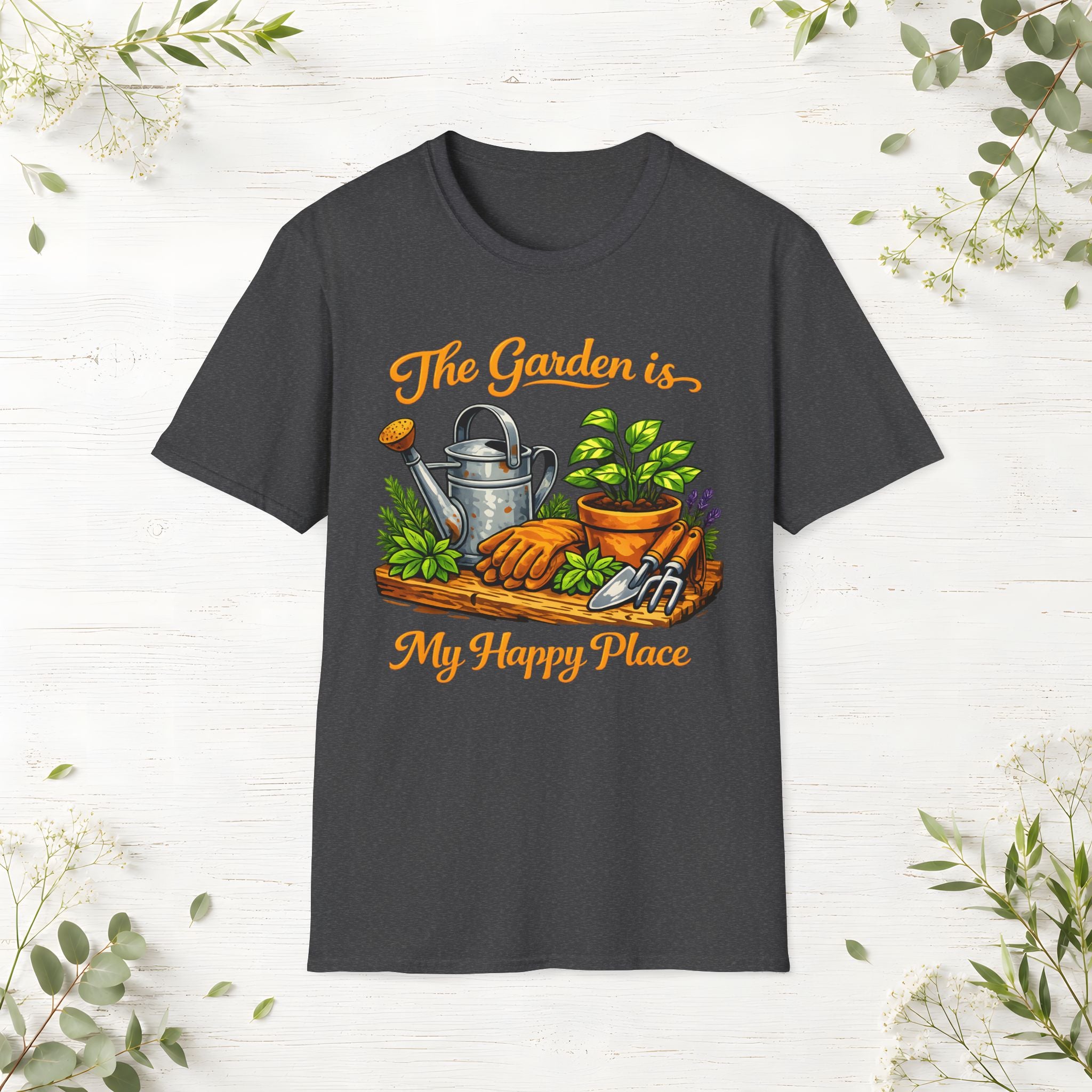 The Garden Is My Happy Place T-Shirt