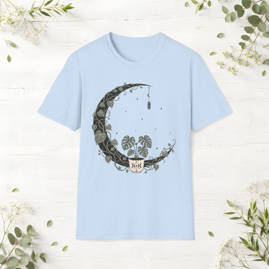 Mystic Monstera Moon T-Shirt