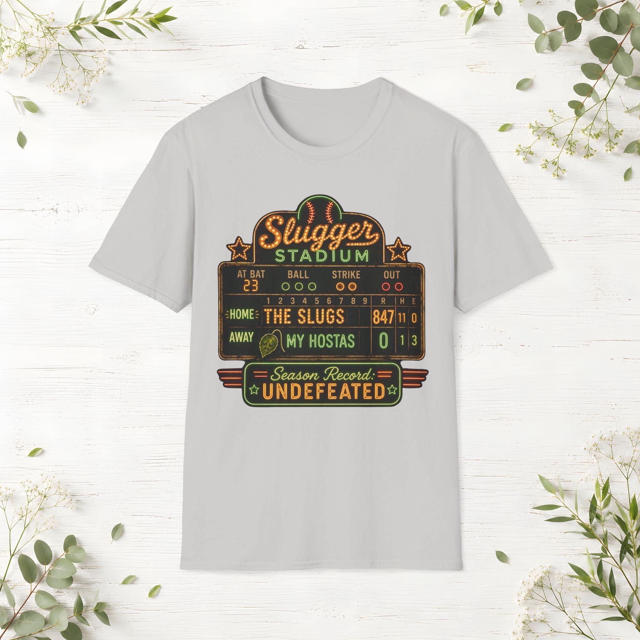 Slugs 1. Hostas 0. T-Shirt