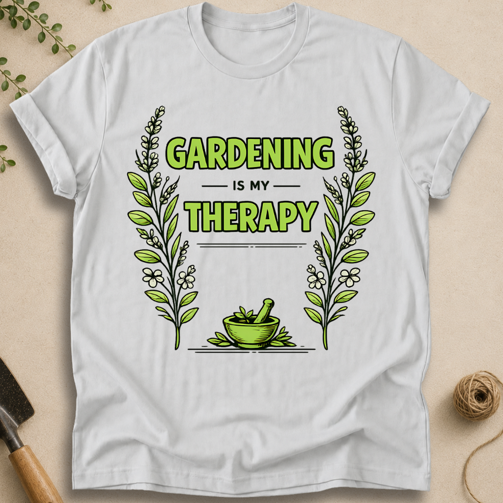 Gardening Is My Therapy T-Shirt