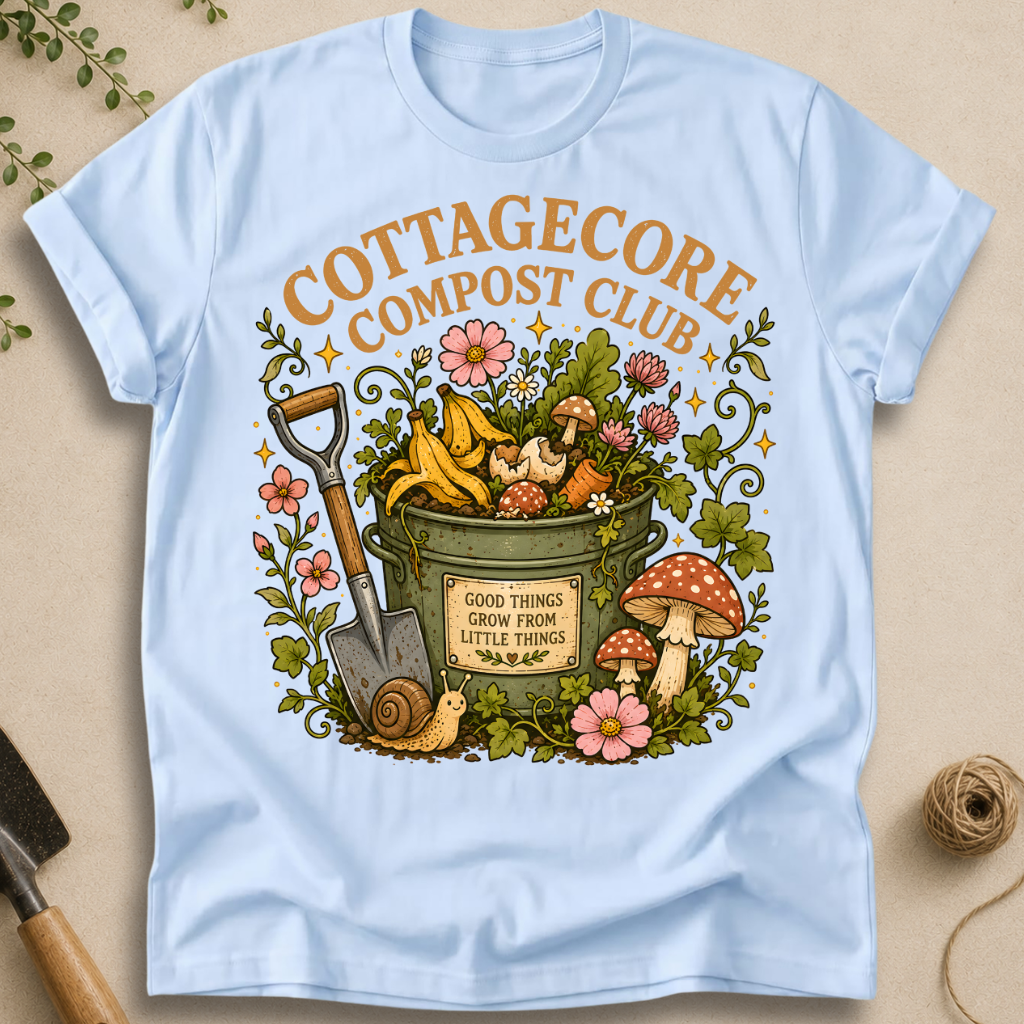 Cottagecore Compost Club T-Shirt