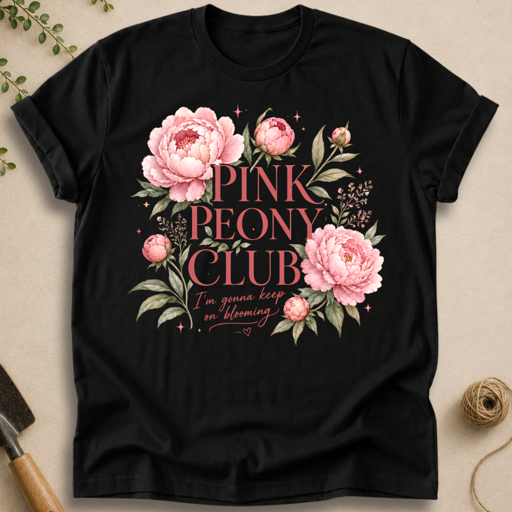 Pink Peony Club T-Shirt