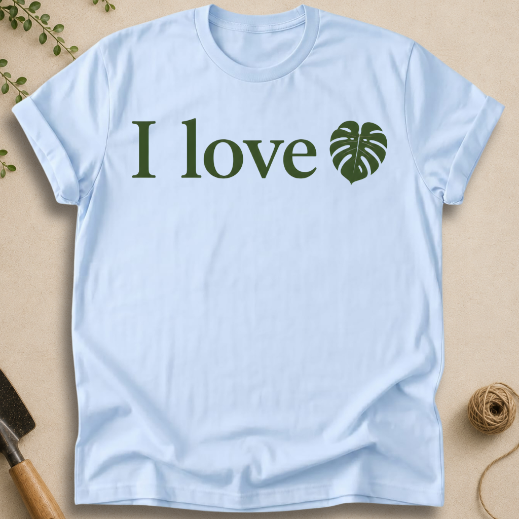 I Love Monstera T-Shirt