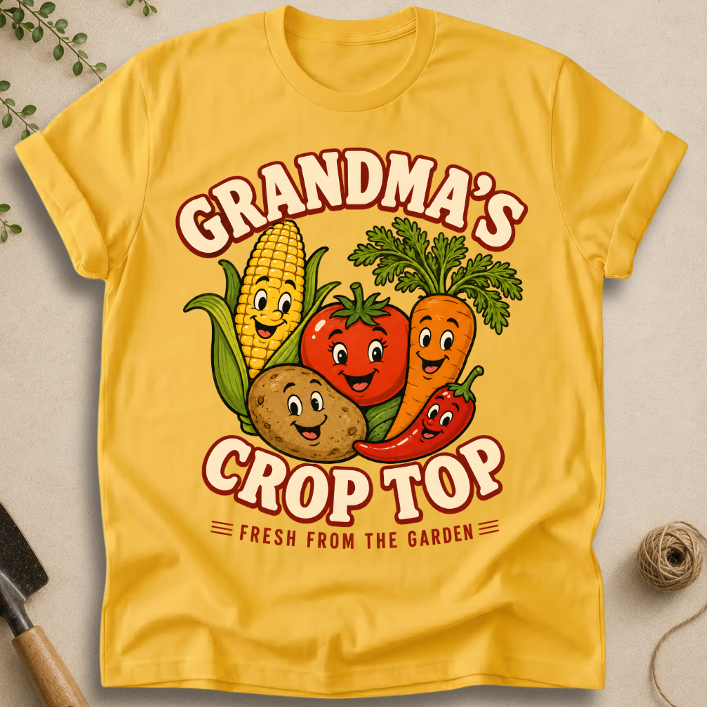 Grandma's Crop Top T-Shirt