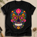 Floral Skull T-Shirt