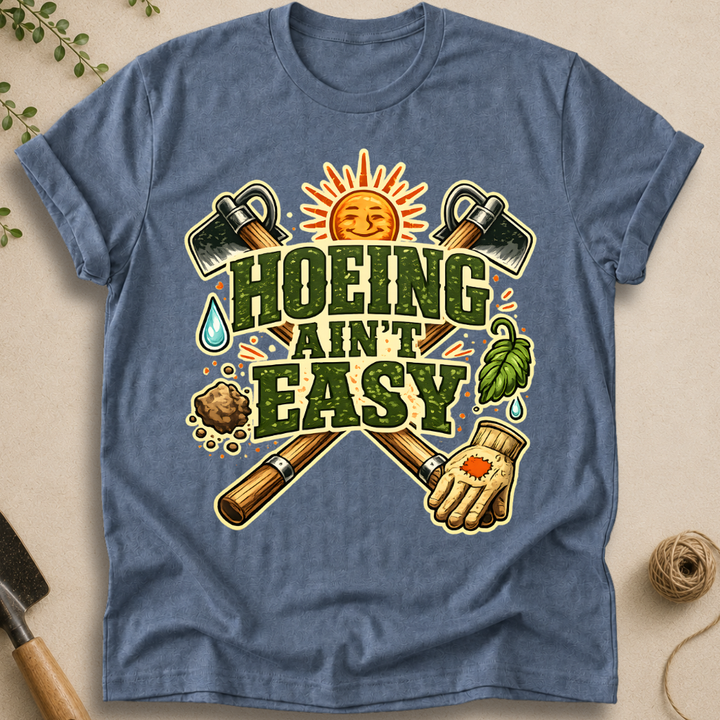 Hoeing Ain't Easy T-Shirt