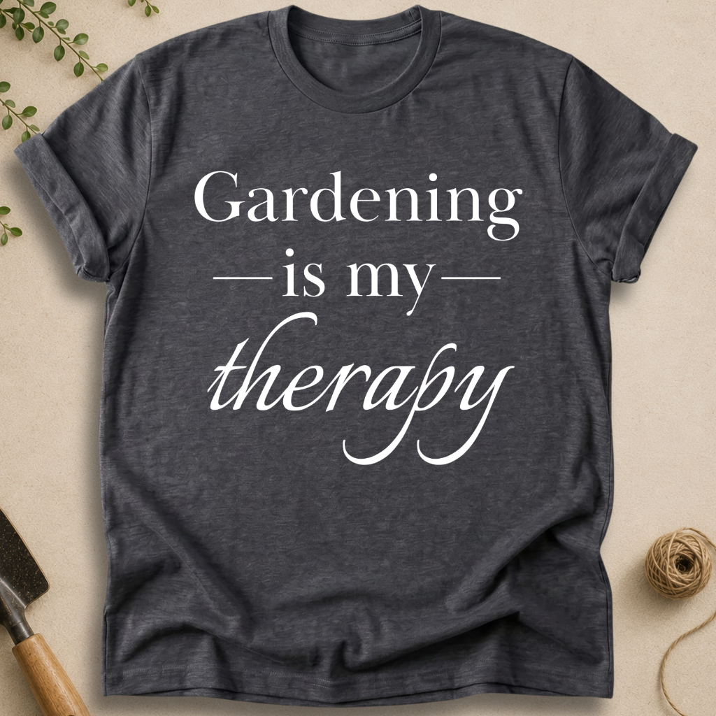 Gardening Is My Therapy T-Shirt