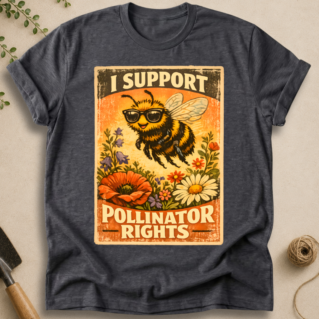I Support Pollinator Rights T-Shirt