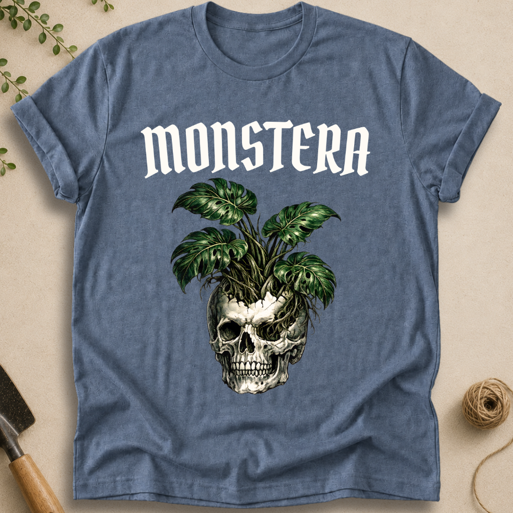 Monstera Skull T-Shirt