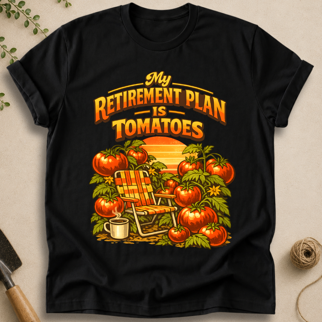 My Retirement Plan Is Tomatoes T-Shirt