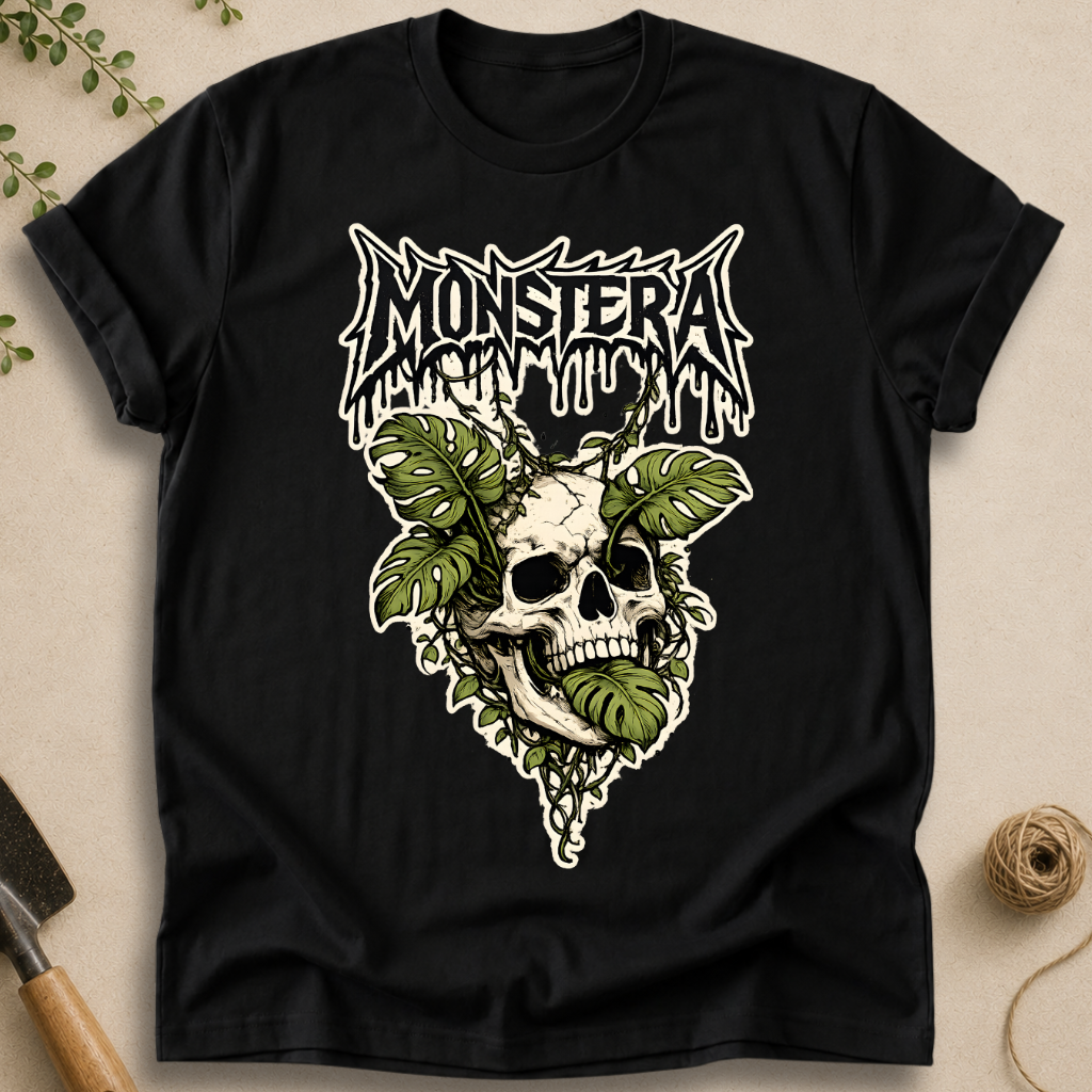 Monstera Skull T-Shirt