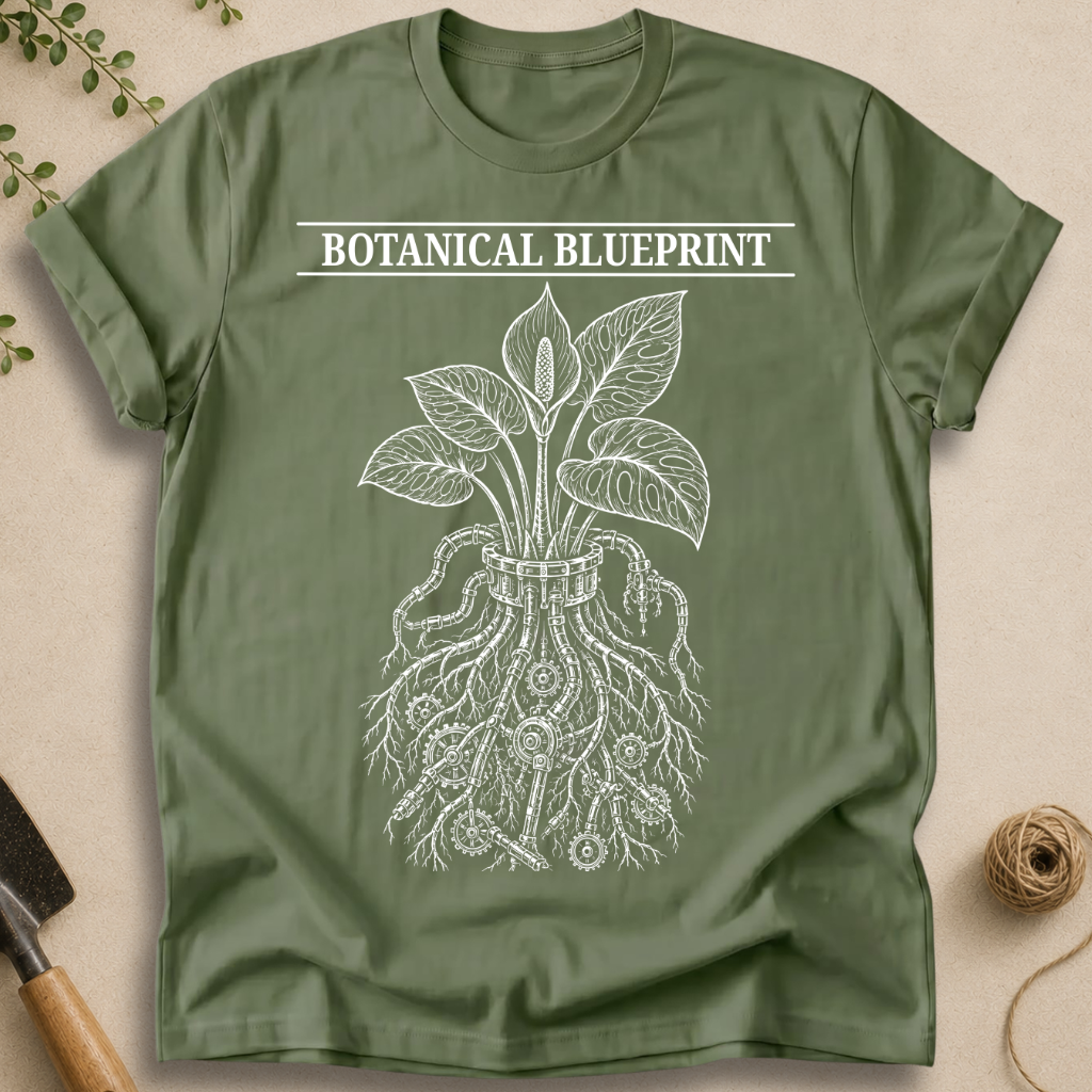 Botanical Blueprint T-Shirt