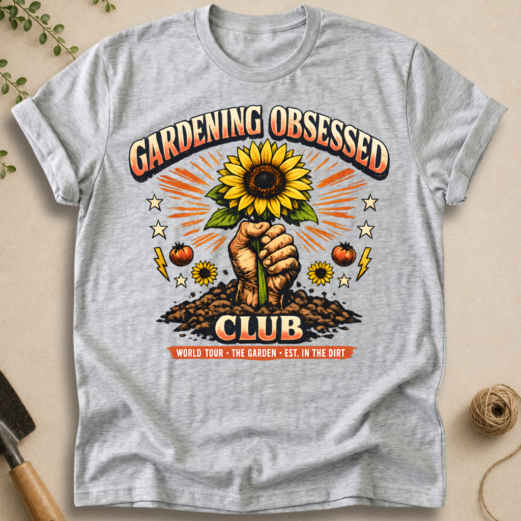 Gardening Obsessed Club T-Shirt