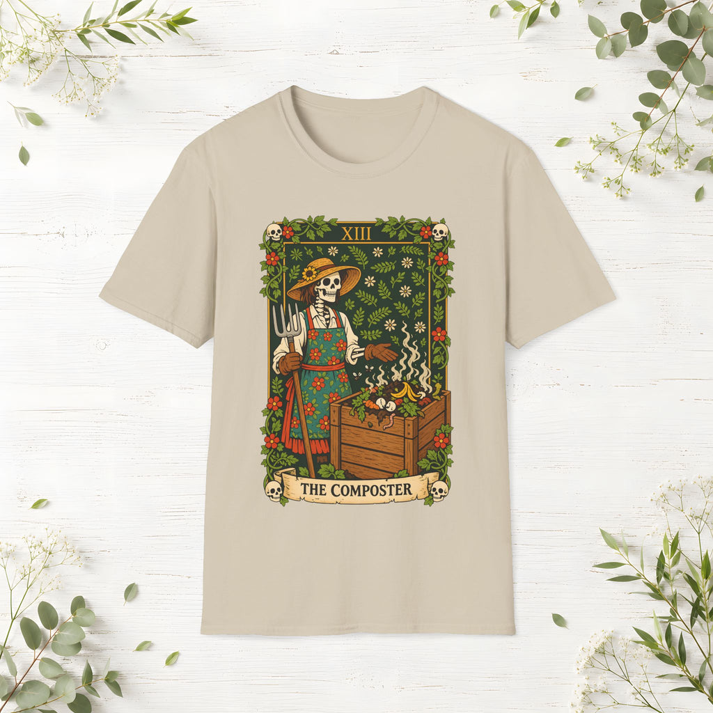 The Composter Tarot Card T-Shirt
