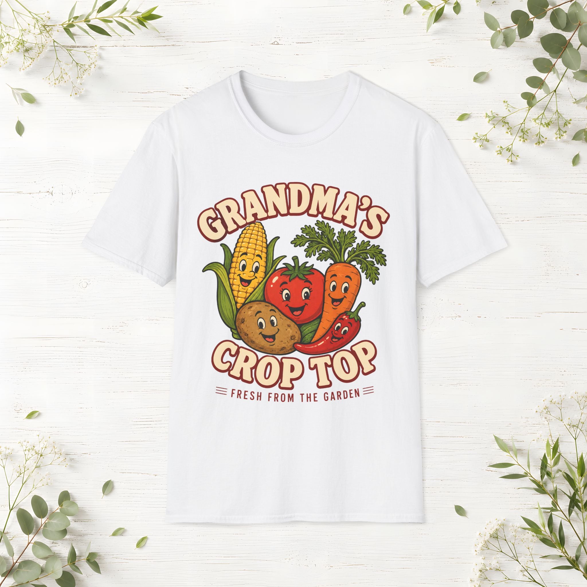 Grandma's Crop Top T-Shirt