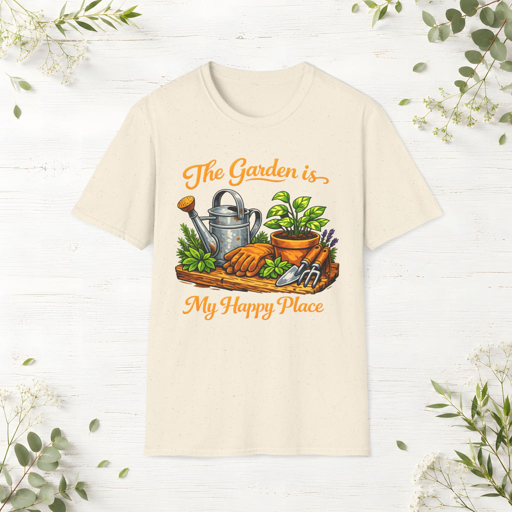 The Garden Is My Happy Place T-Shirt