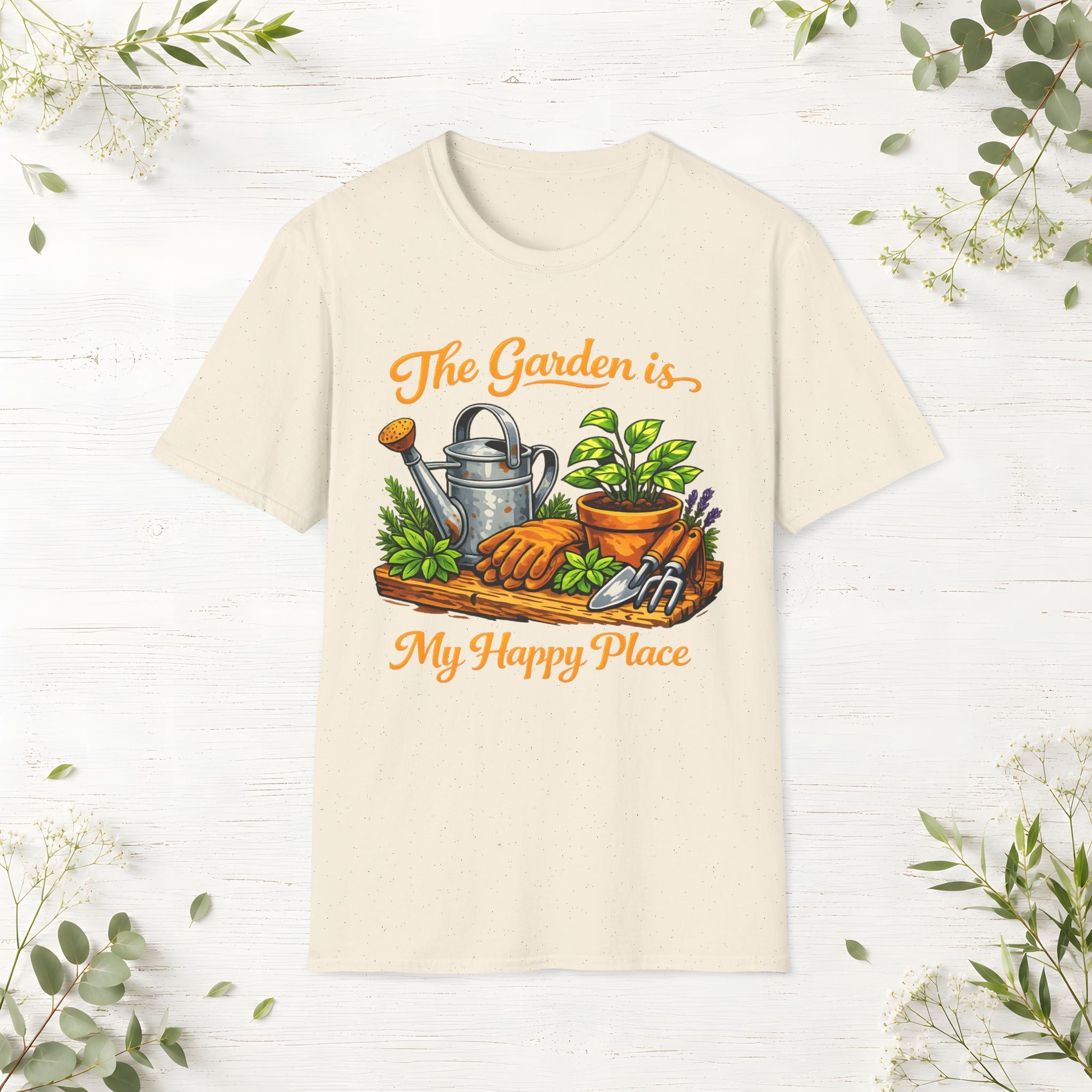 The Garden Is My Happy Place T-Shirt