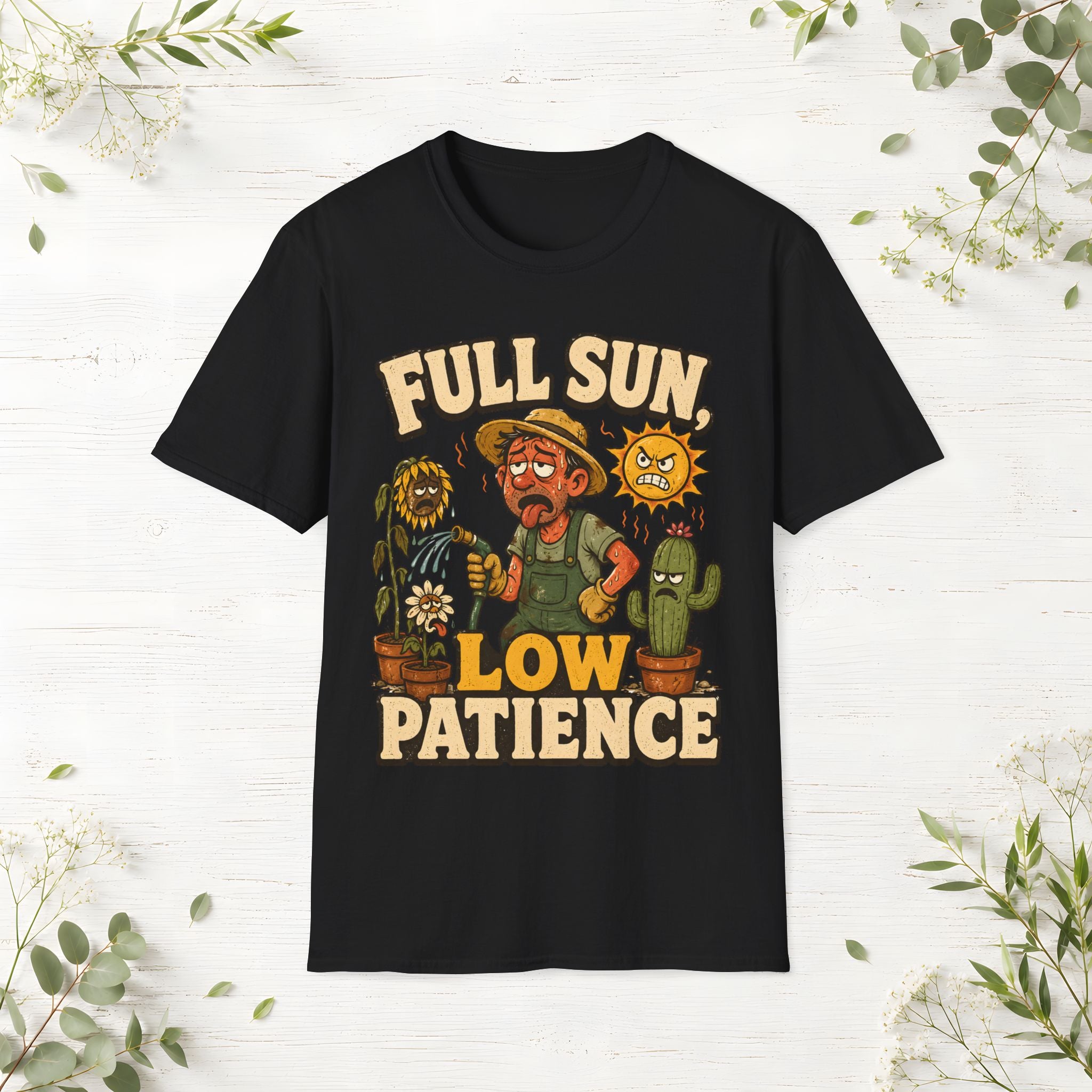 Full Sun Low Patience T-Shirt